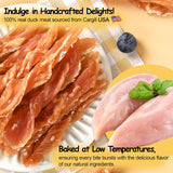 ASMPET Chicken Jerky Dog Treats - Human-Grade, Taurine-Enriched, Low Fat, Grain-Free, 100% Natural
