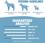 Pawmate Dog Treats, Healthy Low Fat Jerky Chews for Small Medium Large Dogs 9-10 Counts