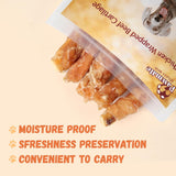 Pawmate Chicken Wrapped Beef Cartilage - Long-Lasting Dog Chews (12 Count)