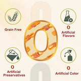 Pawmate Peanut Butter Dog Treats, Natural High-Protein Chicken Wrapped Sweet Potato Chews for All Dogs, 10.6 oz
