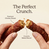 Pawmate™ Human Grade Chicken Jerky Biscuits - Grain-Free Crunchy Dog Training Treats