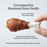 Pawmate™ Natural Dog Treats - Human Grade Calcium Bones for Teeth Cleaning & Bone Health