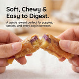 Pawmate™ Human Grade Chicken & Sweet Potato Soft Chews - High-Fiber Dog Training Treats