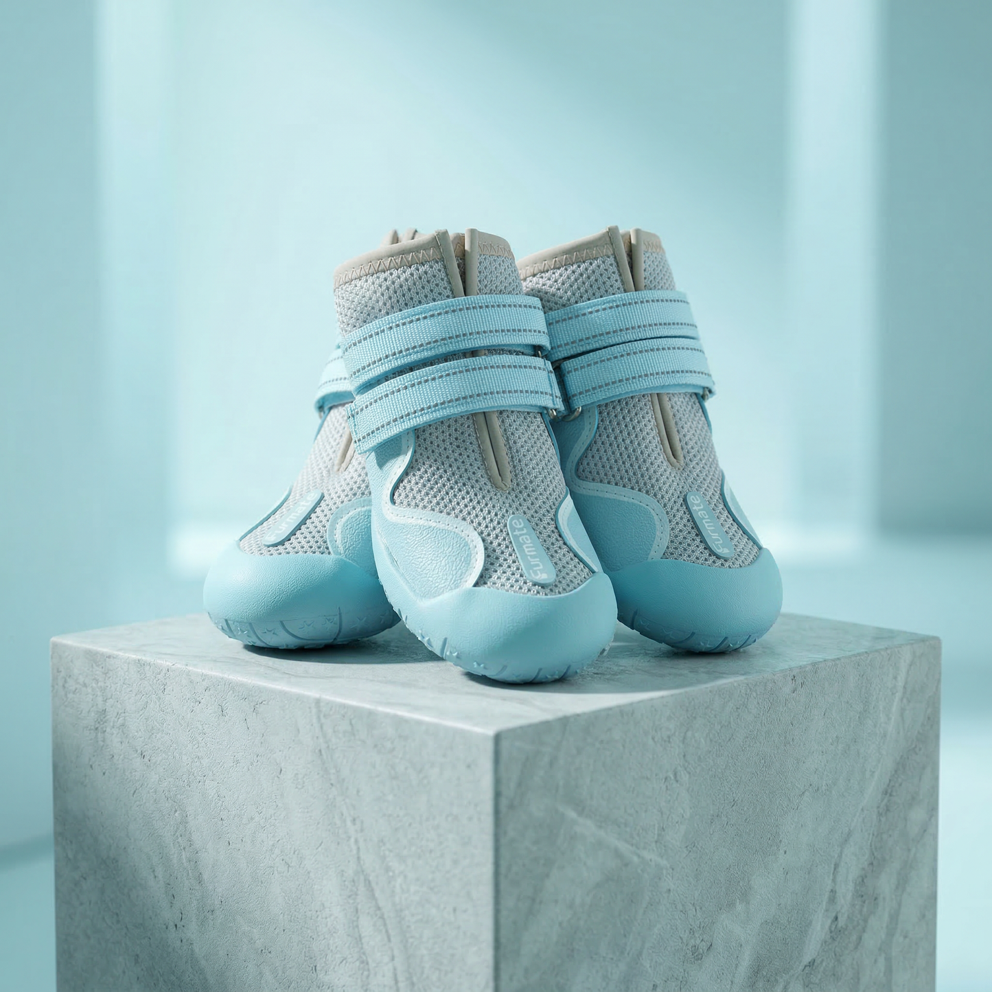 All-Weather Dog Boots-Blue