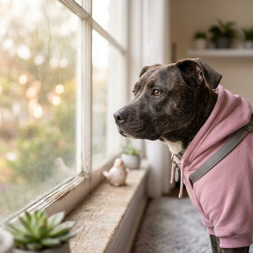 Dog Hoodie- Pink