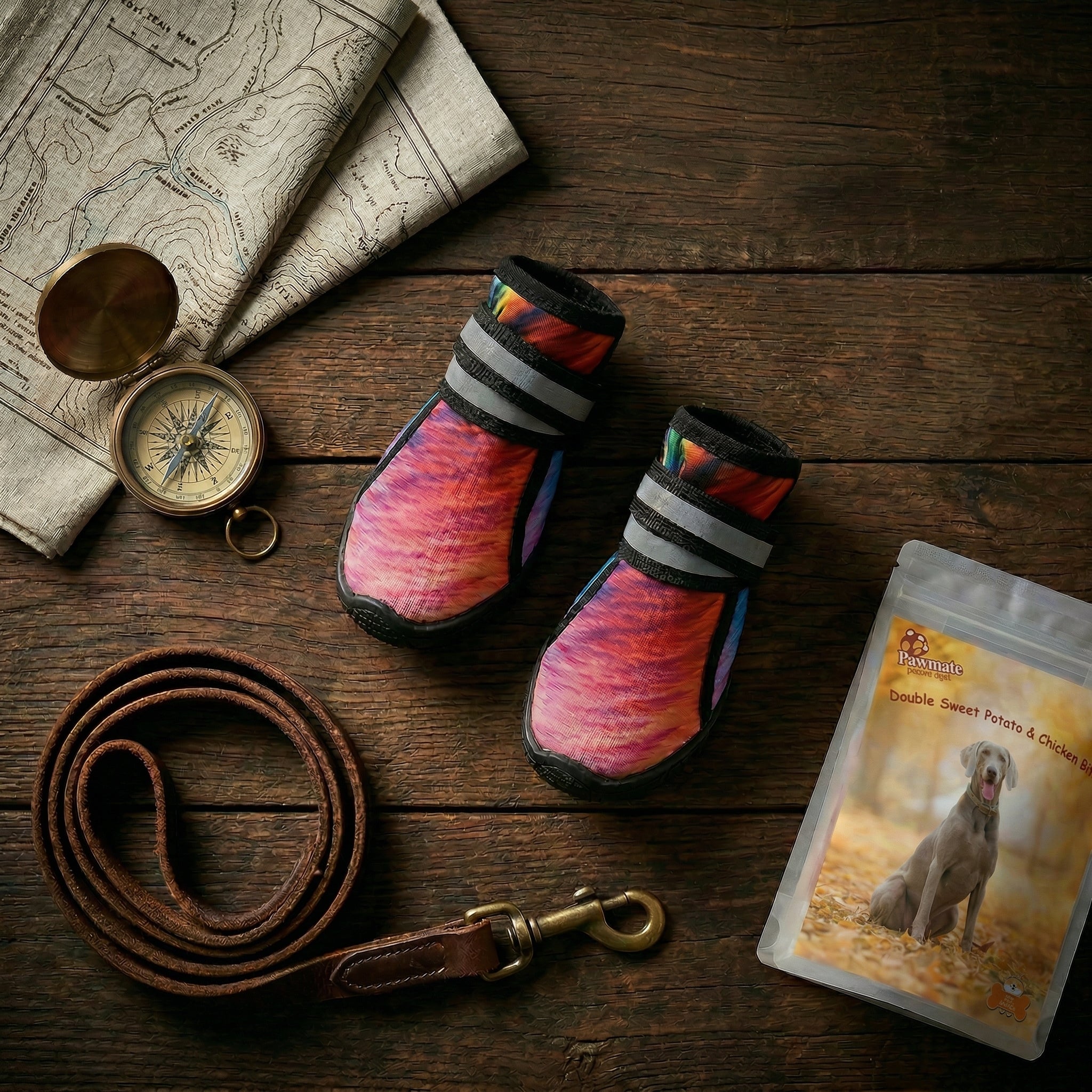 The Sedona Trail All-Terrain Booties (Crimson Sunset)