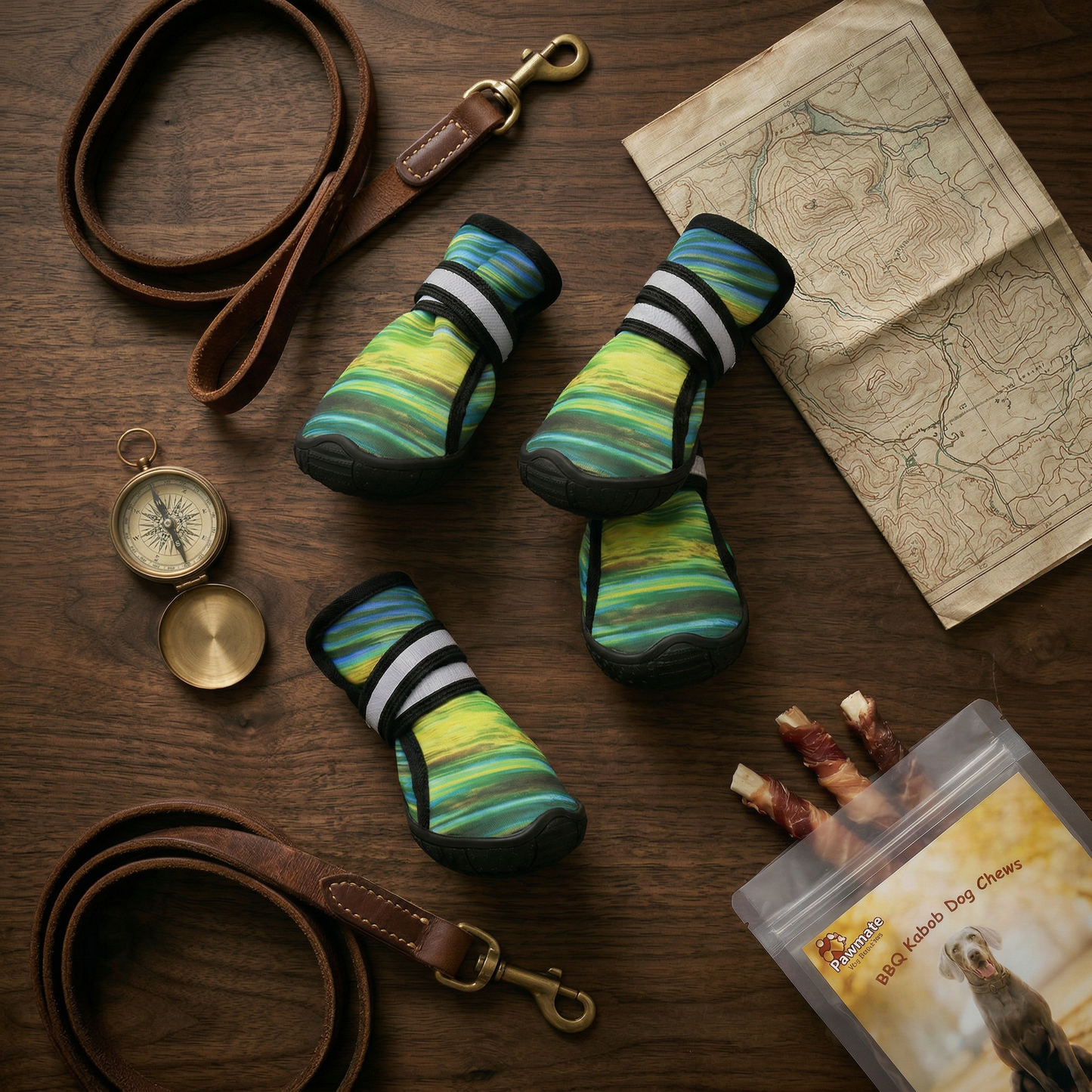 The Alpine Trek All-Terrain Booties (Forest Canopy)