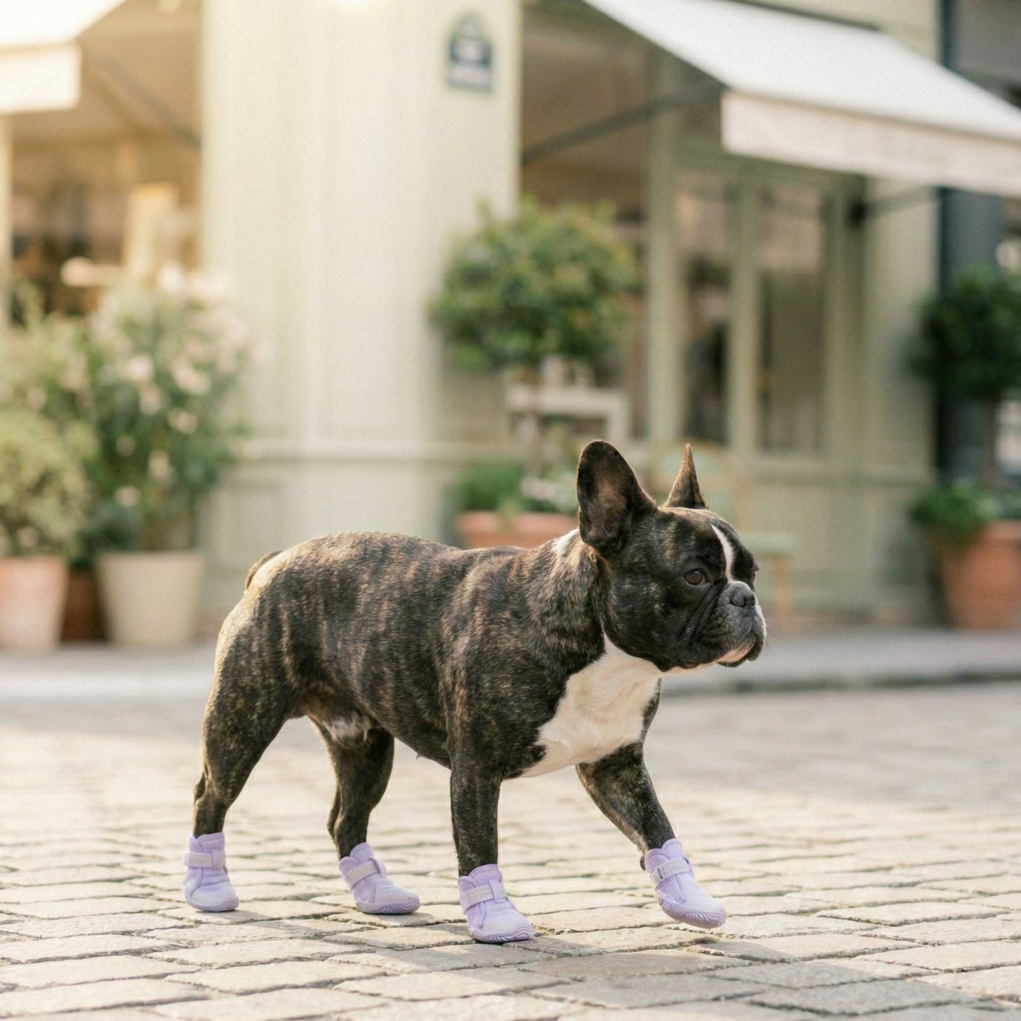 All-Weather Dog Boots-Purple