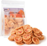 ASMPET Chicken Chips - Chicken Jerky Chews, Protein-Rich, Grain-Free, for Large & Medium Dogs