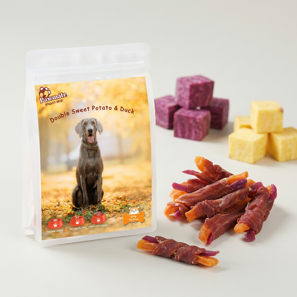 Duck & Double Sweet Potato Dog Treats