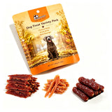 Pawmate Dog Treats Variety Pack, 3-in-1 Trial Pack, High Protein Soft Training Snacks, 5.3oz