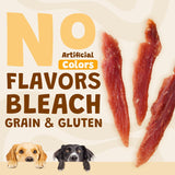 ASMPET Duck Jerky Dog Treat, Natural Low Fat Snacks for Small Medium Large Dogs, 10.6oz