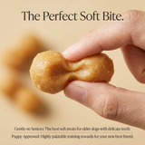 Pawmate™ Natural Dog Treats - Peanut Butter Flavor Soft Treats for All Dogs