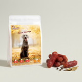 Pawmate™ Human Grade Duck Sausage - High-Protein Dog Training Treats (Grain-Free)