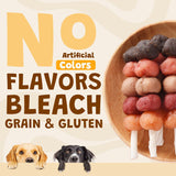 ASMPET Multi-Flavor Dog Treats, Made with Chicken Duck Salmon Rabbit and Beef Healthy Snacks for Small Medium Large Dogs, 10.6oz