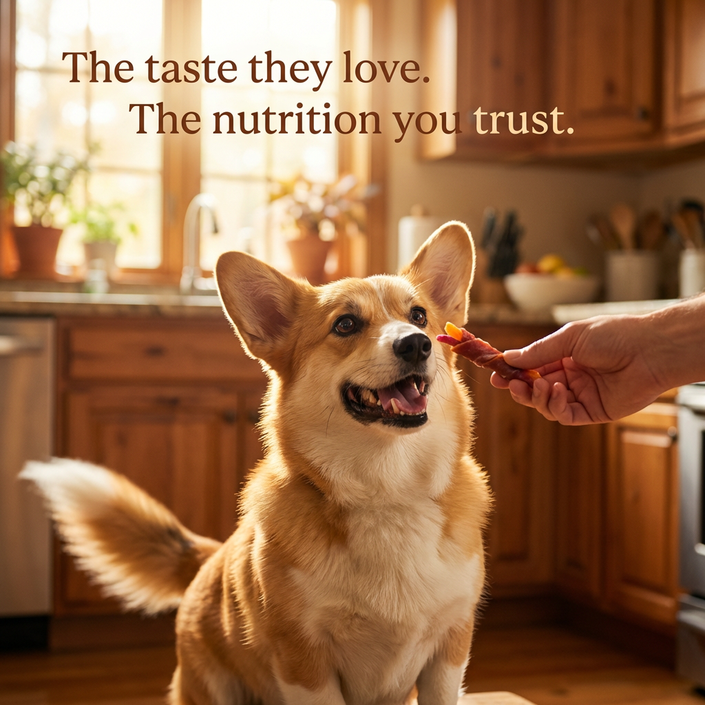 Duck & Double Sweet Potato Dog Treats