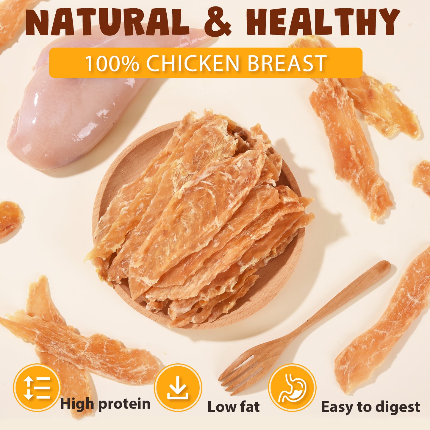 Chicken Jerky Treats 40-track