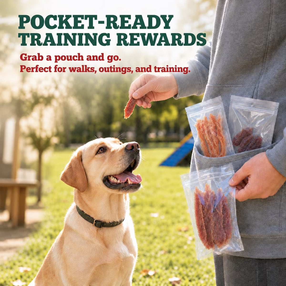 Pawmate Dog Treats Variety Pack, 3-in-1 Trial Pack, High Protein Soft Training Snacks, 5.3oz