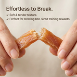 Pawmate™ Natural Dog Treats - Easy to Break Human Grade Chicken Jerky for All Dogs