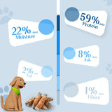 ASMPET Dog Treats - Chicken Wrapped Cod Skins, Omega-3, Grain-Free, Rawhide-Free, for Small & Large Dogs