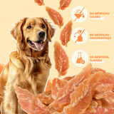 Pawmate Chicken Jerky Dog Treats, High Protein Pure Chicken Snacks for Small Medium Large Dog, 11 oz