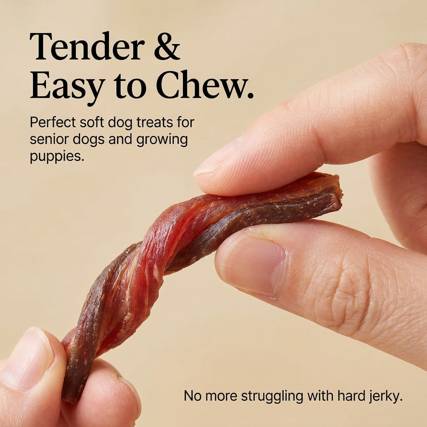 Pawmate™ Safe Dog Treats - Soft Texture Triple Meat Rewards for All Ages (11oz)