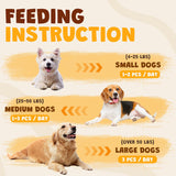 ASMPET Fish Skins Wrapped ChickenDog Treats, All-Natural Rawhide Dog Chew, Rich in Omega3 & Protein, 10.6oz