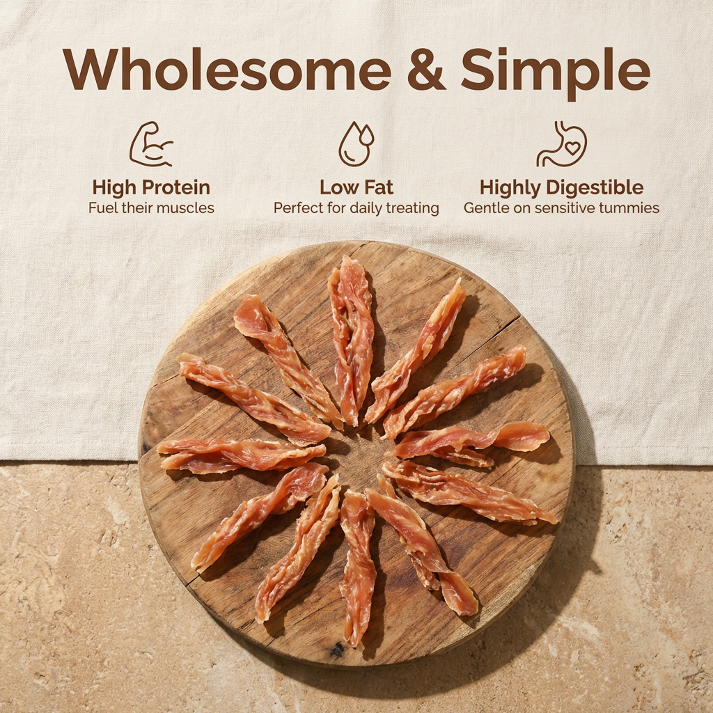 Premium Chicken Jerky Healthy Snacks