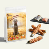 Pawmate™ Human Grade Cod Skin Twists - Long Lasting Dog Chews for Skin & Coat