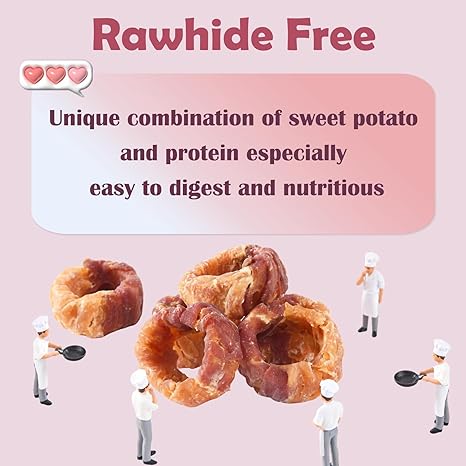 Chicken & Duck Wrapped Sweet Potato Donut 40-track