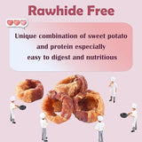 Chicken & Duck Wrapped Sweet Potato Donut 40-track