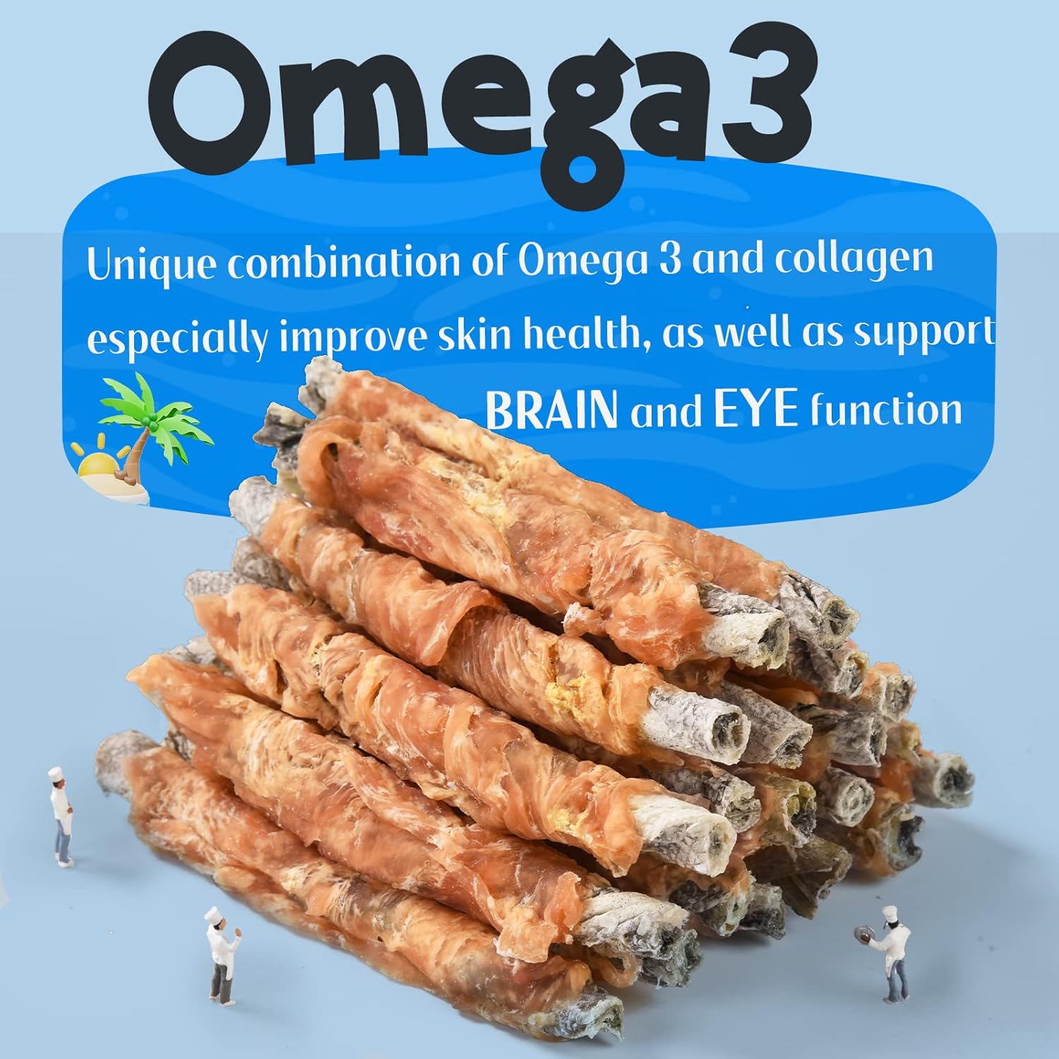 Chicken Wrapped Cod Skin Sticks 35-track