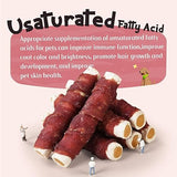 Duck Wrapped Rawhide Sweet Potato Sticks 40-track