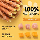 Chicken Wrapped Pumpkin Biscuits 35-track