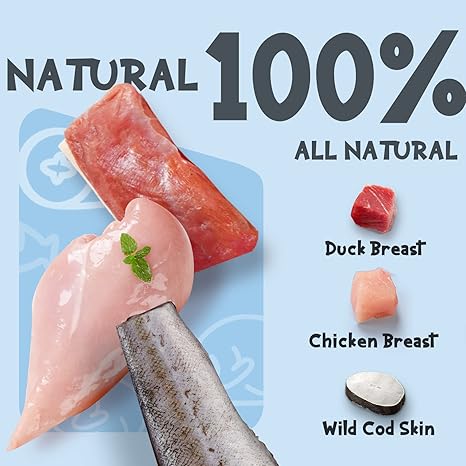 Chicken & Duck Wrapped Cod Skin Sticks 40-track