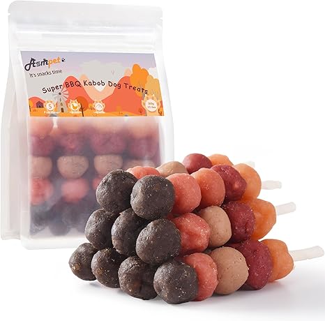 Multi-Flavor Dog Kabob Snacks 40-track