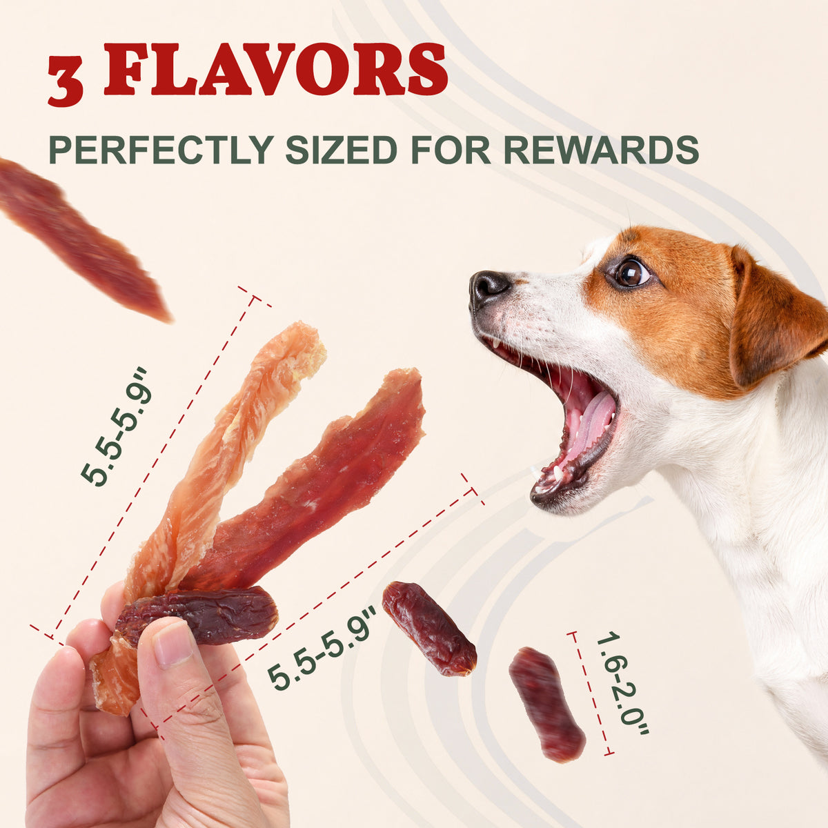 Pawmate Dog Treats Variety Pack, 3-in-1 Trial Pack, High Protein Soft Training Snacks, 5.3oz