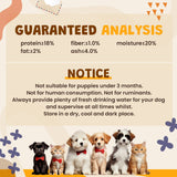ASMPET Rawhide Free Dog Treats Chicken Jerky & Duck Wrap Cod Sticks, Healthy Treats for Dogs, Soft Chewy Healthy Natural Treats, 15pcs, 11oz