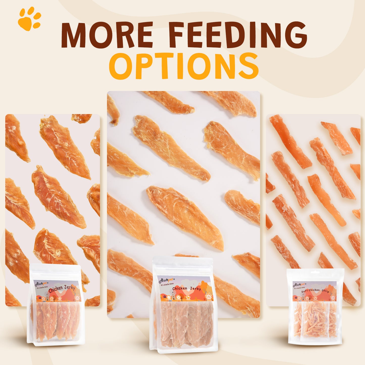 Chicken Jerky Treats 40-track