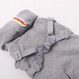 Dog Hoodie- Light Grey