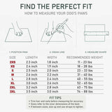 All-Weather Dog Boots-Blue