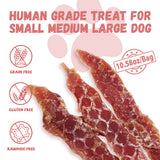 Pawmate Duck Jerky Dog Treats, High Protein Pure Duck Meat for Small Medium Large Dog, 11 oz