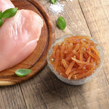 ASMPET Chicken Jerky Dog Treats, Mini Chicken Strips, Rawhide Free Training Treats for Cats and Small Dogs, 2 Pack 21.2oz