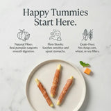 Chicken Jerky Wrapped Pumpkin Biscuits Dog Treats